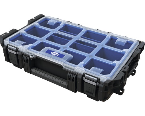 Organizer Industrieel 22 560 x 128 x 345 mm zwart