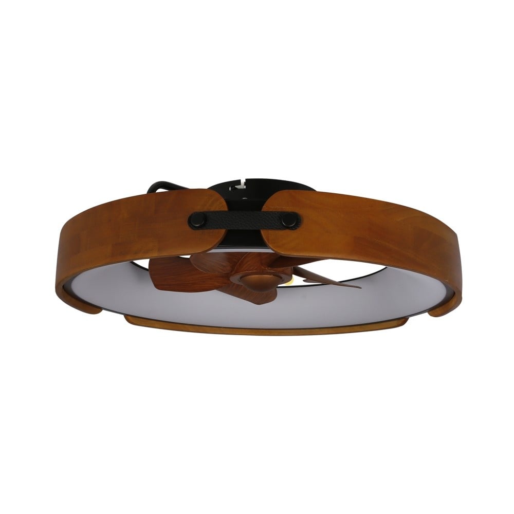 CristalRecord Plafondventilator Tivoli Ã 50 cm zwart bruin