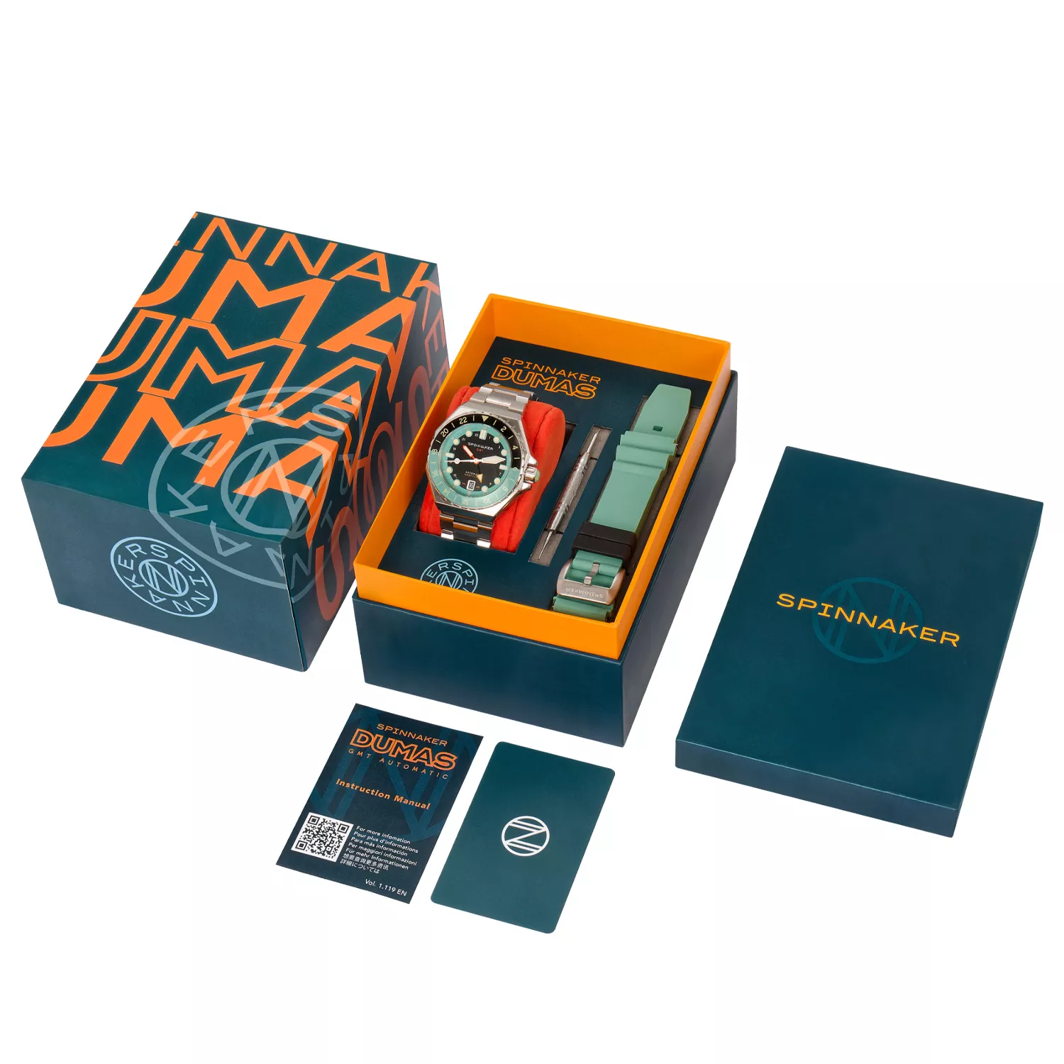 Spinnaker Dumas GMT SP-5119-33