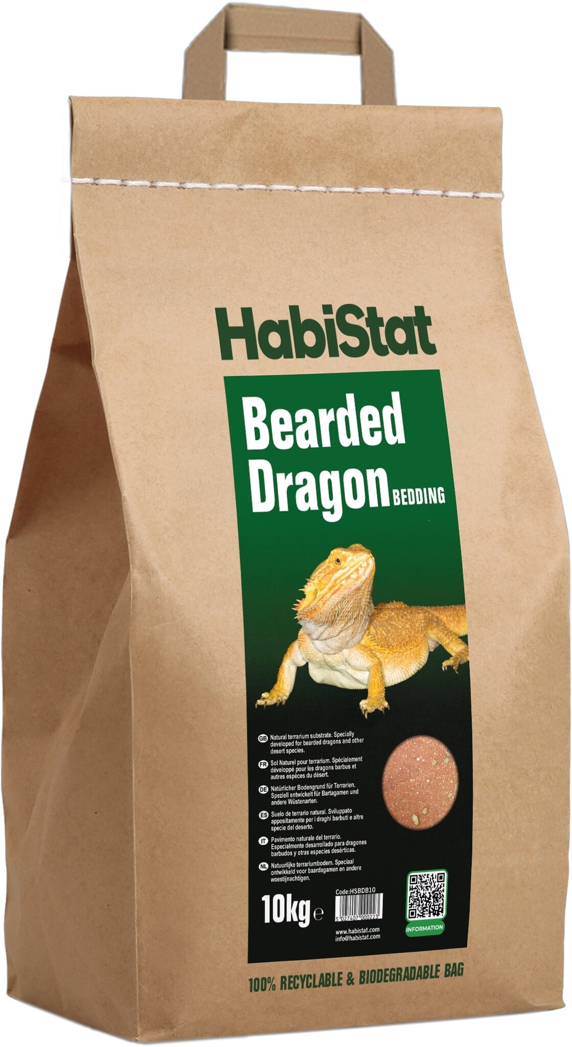 Habistat Terrarium Substraat Baardagame 10kg
