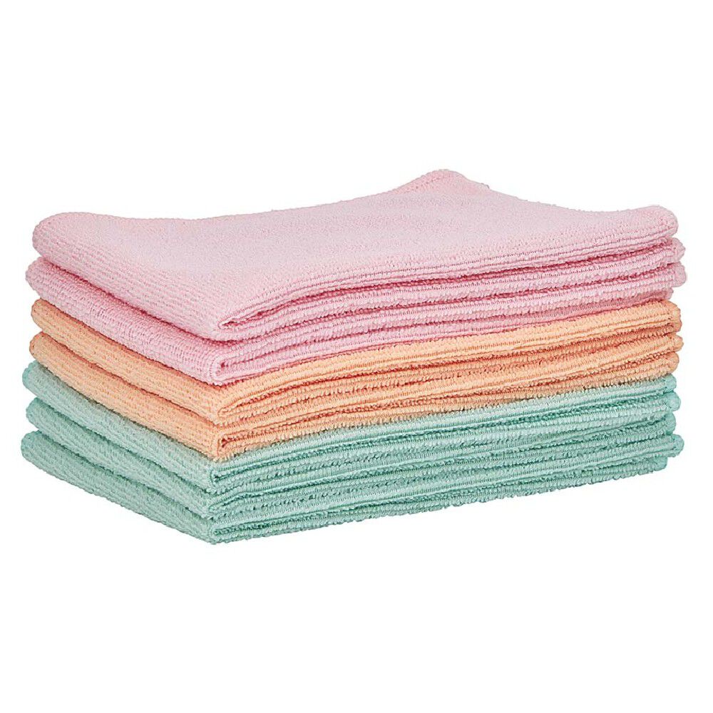 Chiffon en microfibre coloré x 7