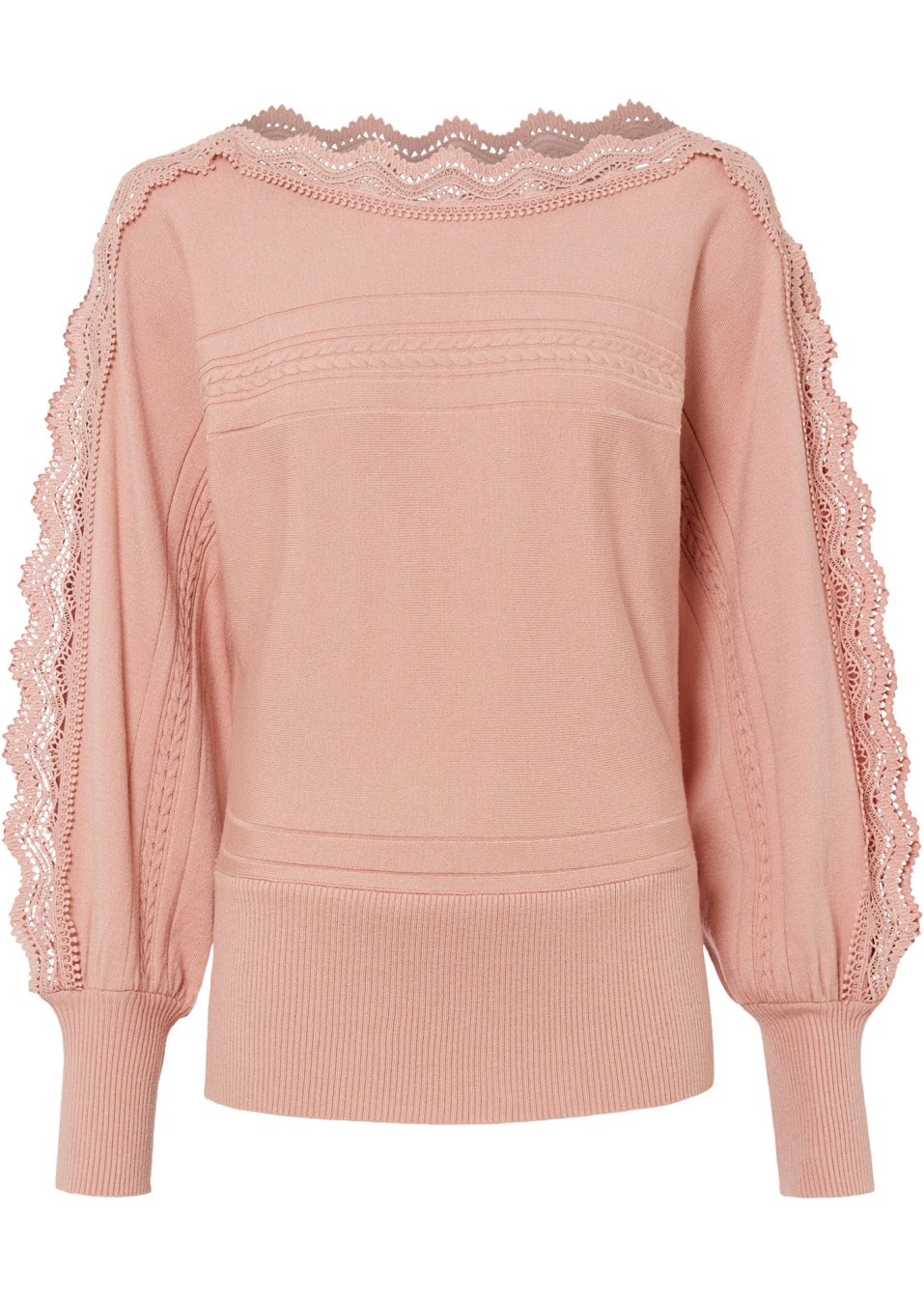 Pull avec dentelle