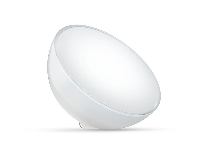 Lampe à poser dimmable Bluetooth Philips Hue IP20 Demi sphère 530lm 6W multicolore