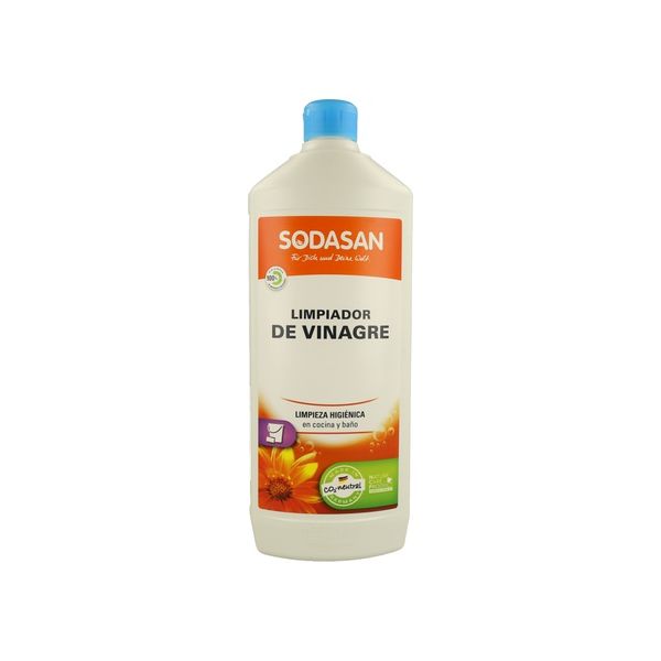 Sodasan Detergente para Cozinha e Casa de Banho com Vinagre 1 L