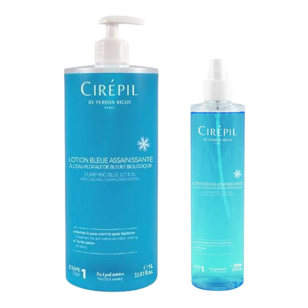 Lotion pré et post épilation Cirépil 250ml