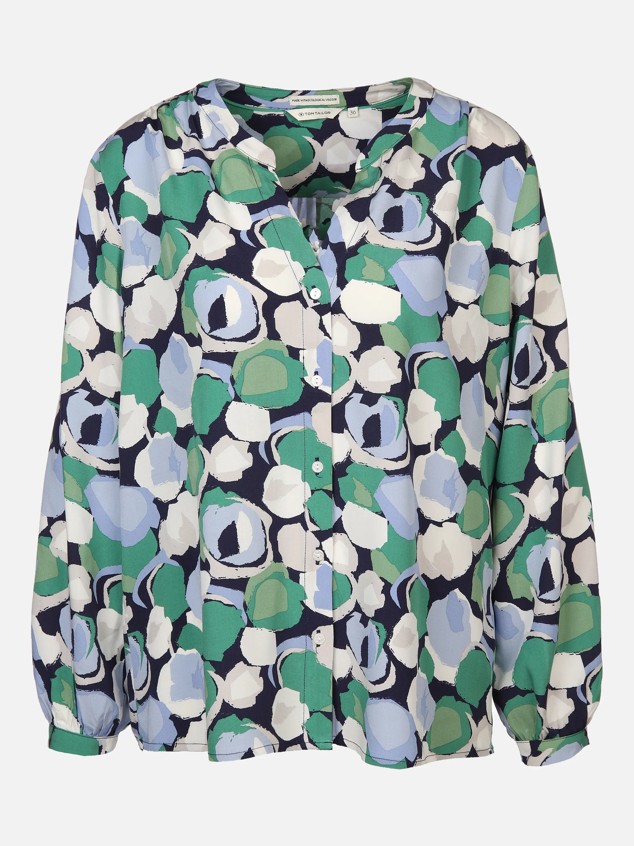 Damen Bluse mit Alloverprint