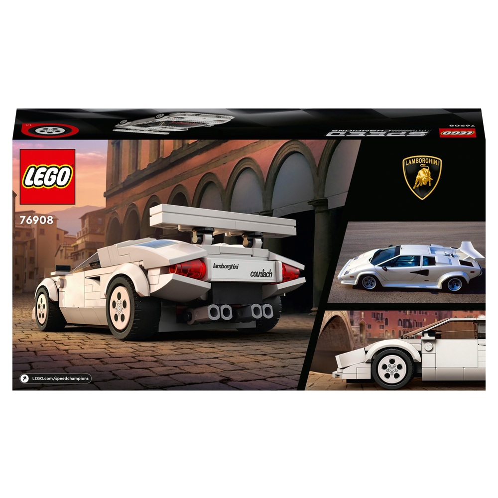 LEGO Speed Champions 76908 Lamborghini Countach Rennwagen-Set
