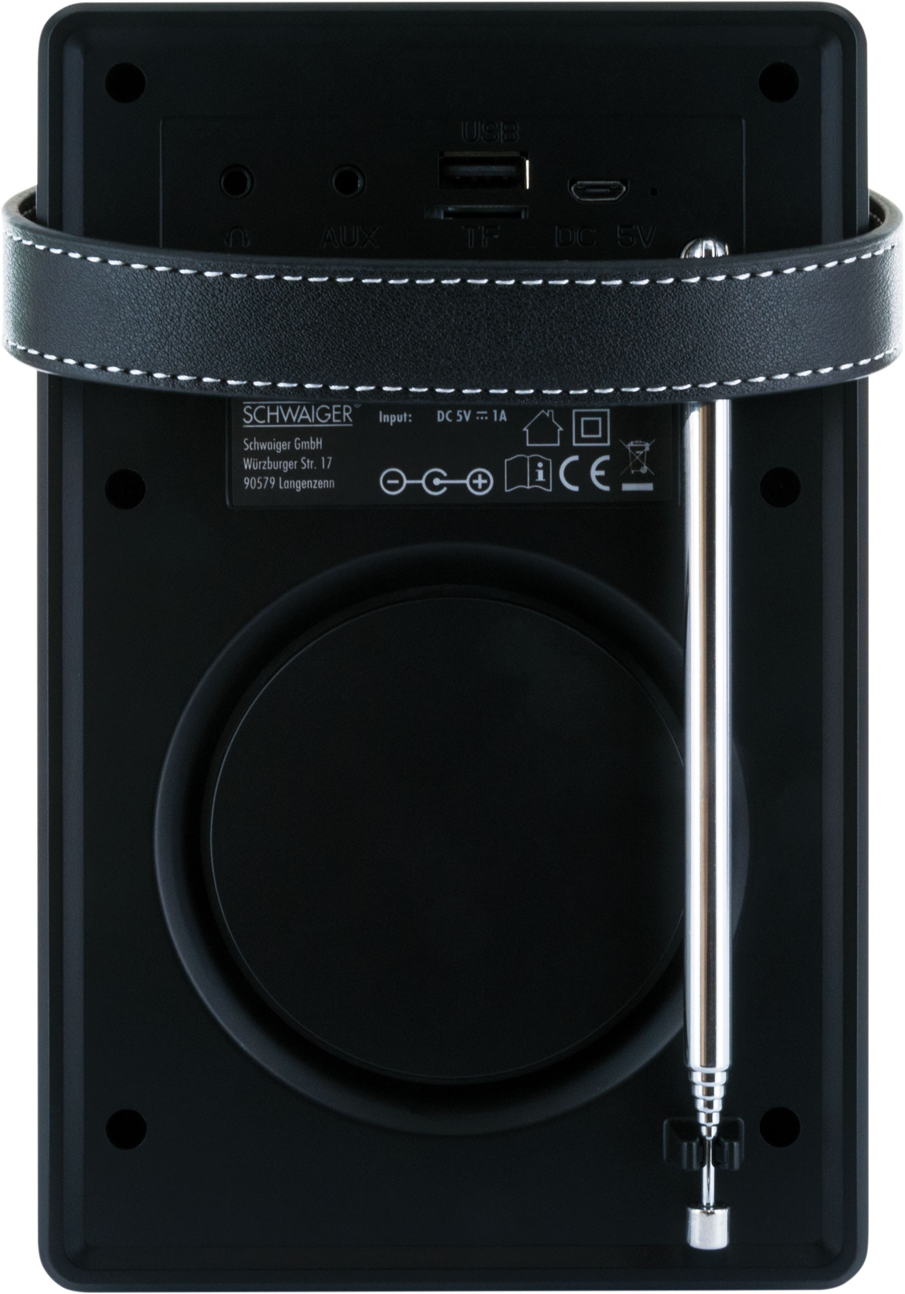 Schwaiger 715736 wekkerradio met powerbank