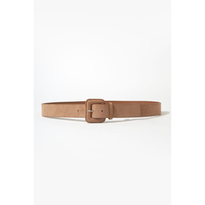 Veritas-Riem faux suède vierkant