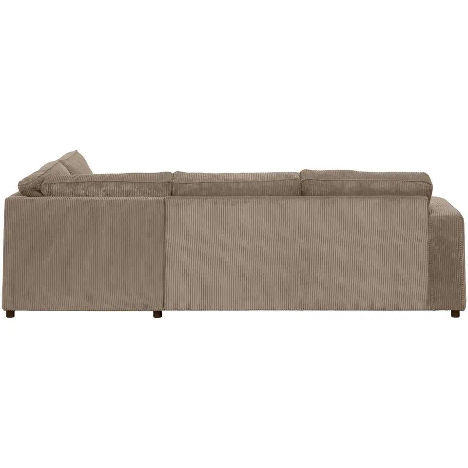 Hoekbank Stuttgart rechts - taupe