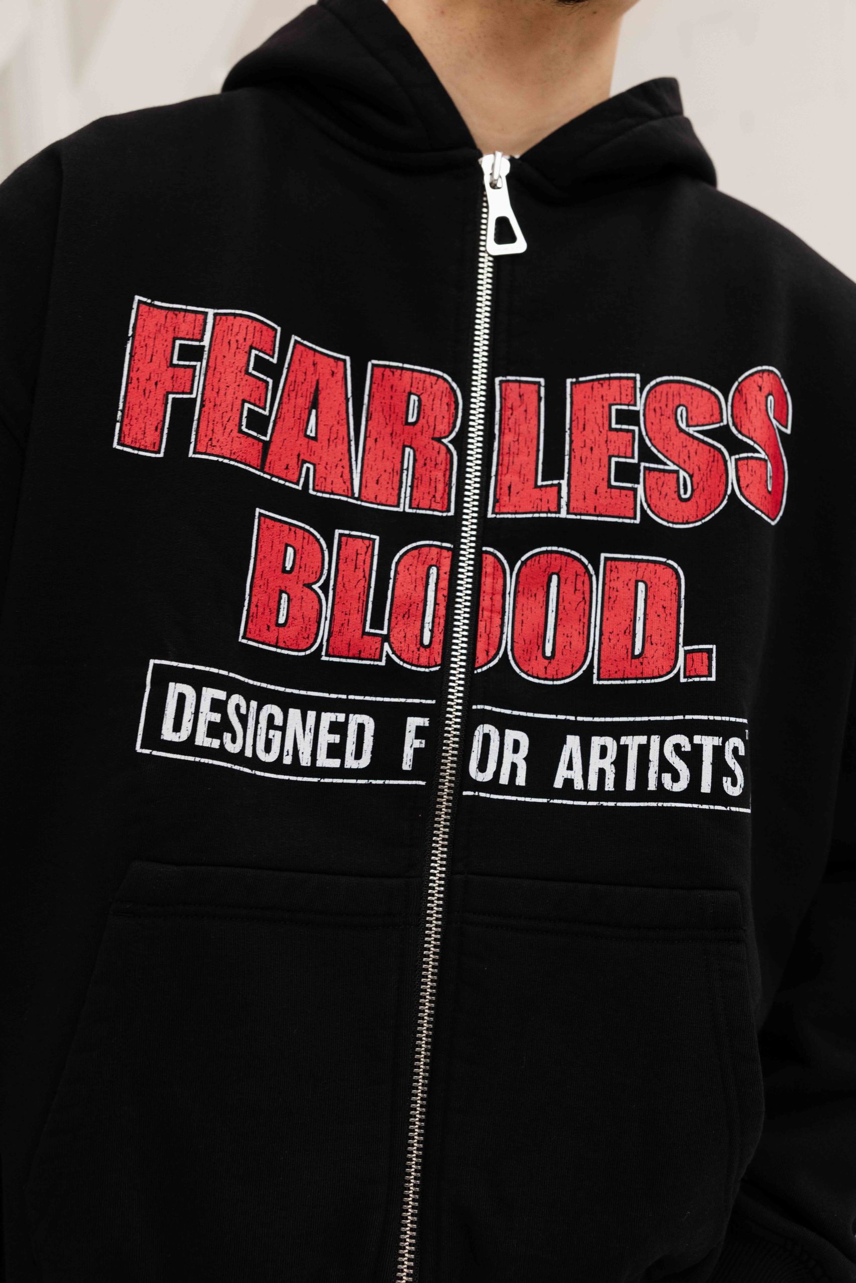 Fearless Blood Biebs Vest Heren Zwart