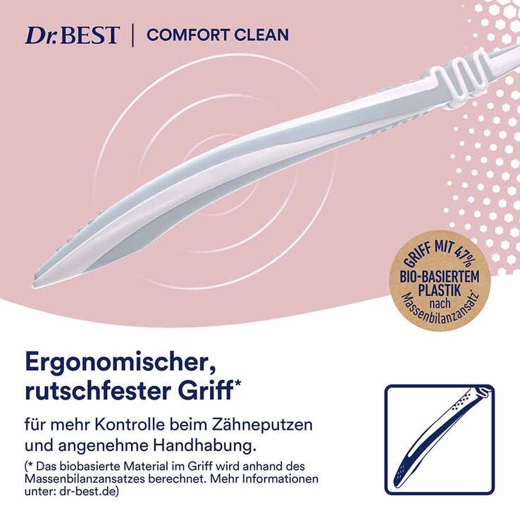 Dr. Best Comfort Clean Soft Zahnbürste, 1 St