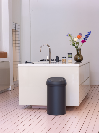 Touch Bin afvalemmer, 60 liter - Platinum