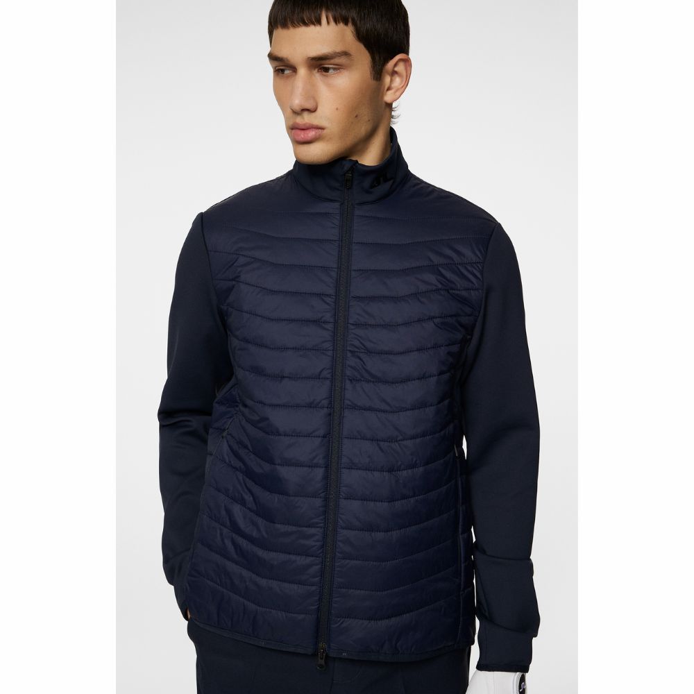 Holden Quilt Hybrid Jakke Herre Navy