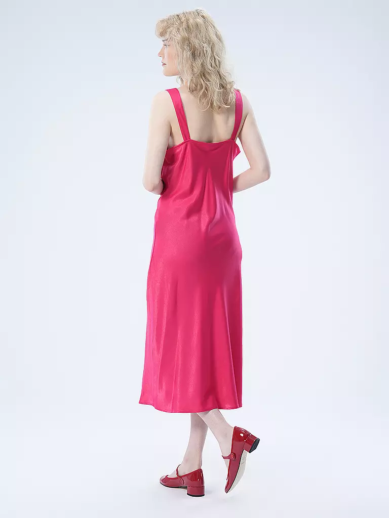 COMMA Midikleid pink