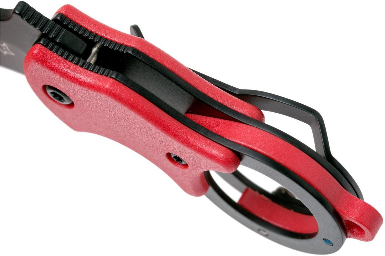 Fox Mini-KA FX-535RB Red & Black, karambit sleutelhangermes