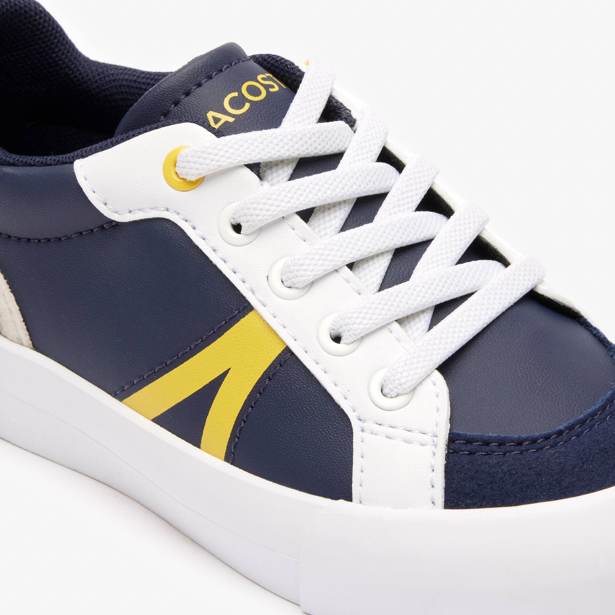 Sneakers L004 bébé Chaussures - Bleu - Lacoste - Enfant