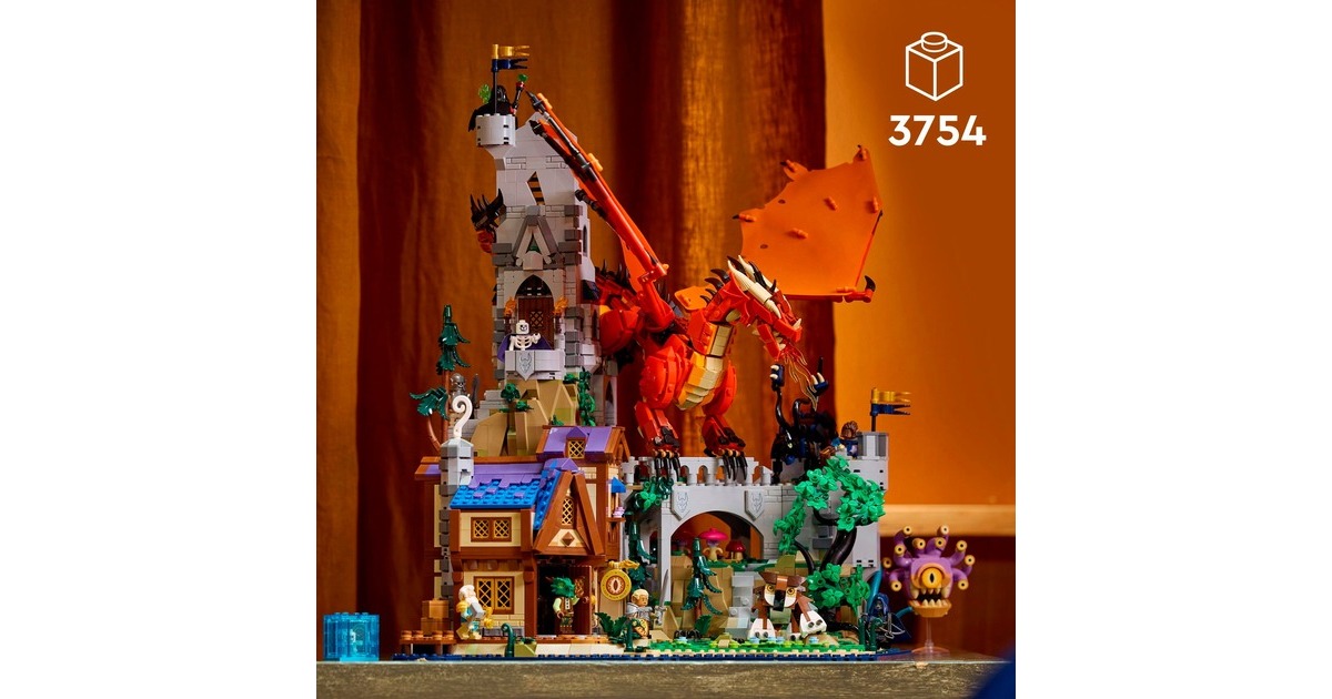 LEGOIdeas - Dungeons & Dragons: het verhaal van de rode draak Constructiespeelgoed  (21348)