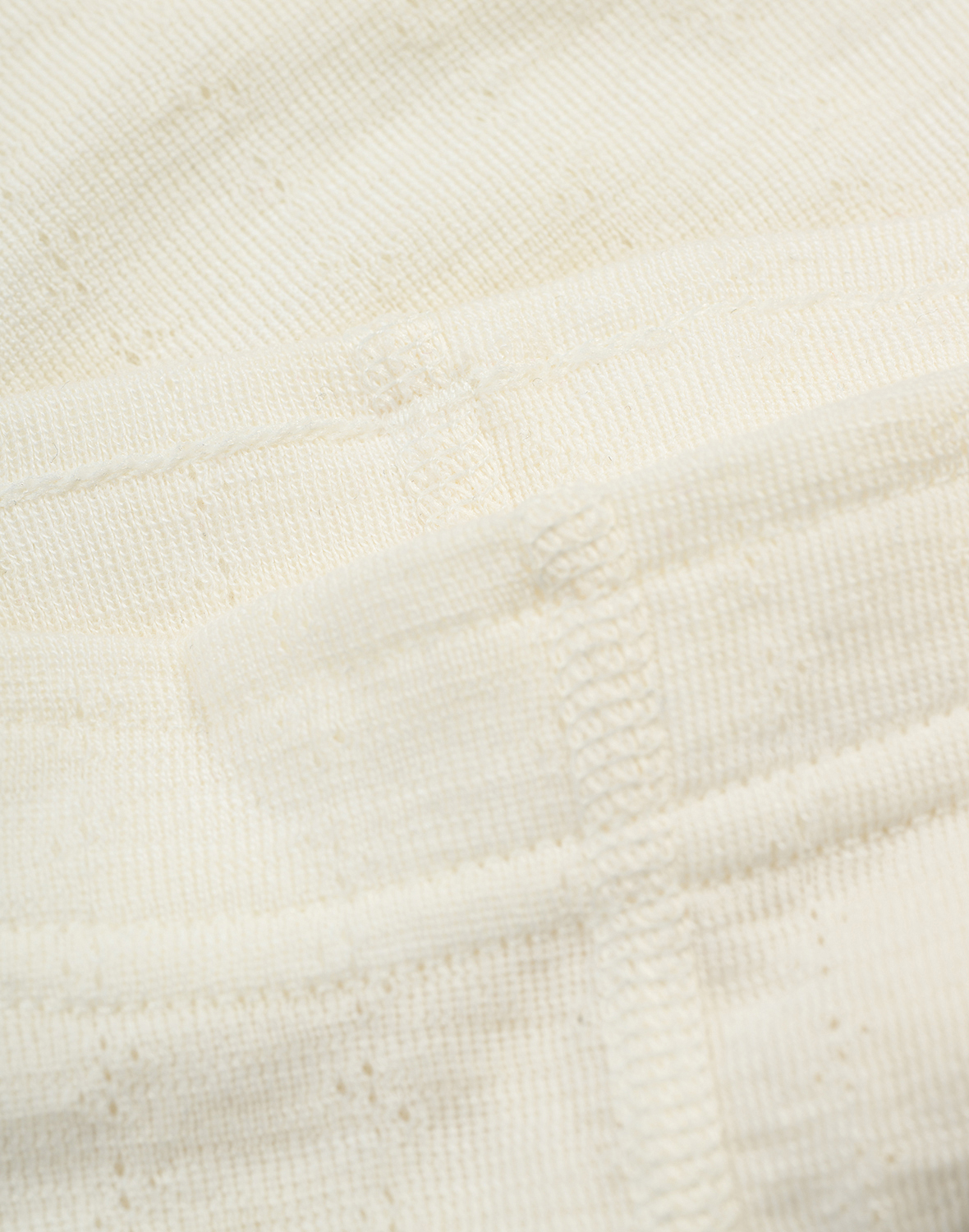 Pointelle legging van merinowol/zijde voor baby's
