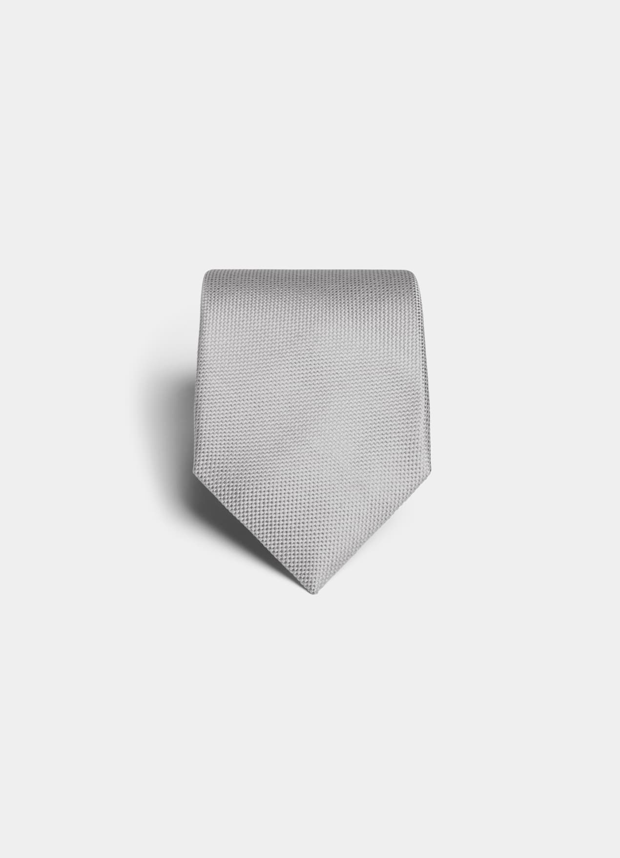 Cravate gris clair
