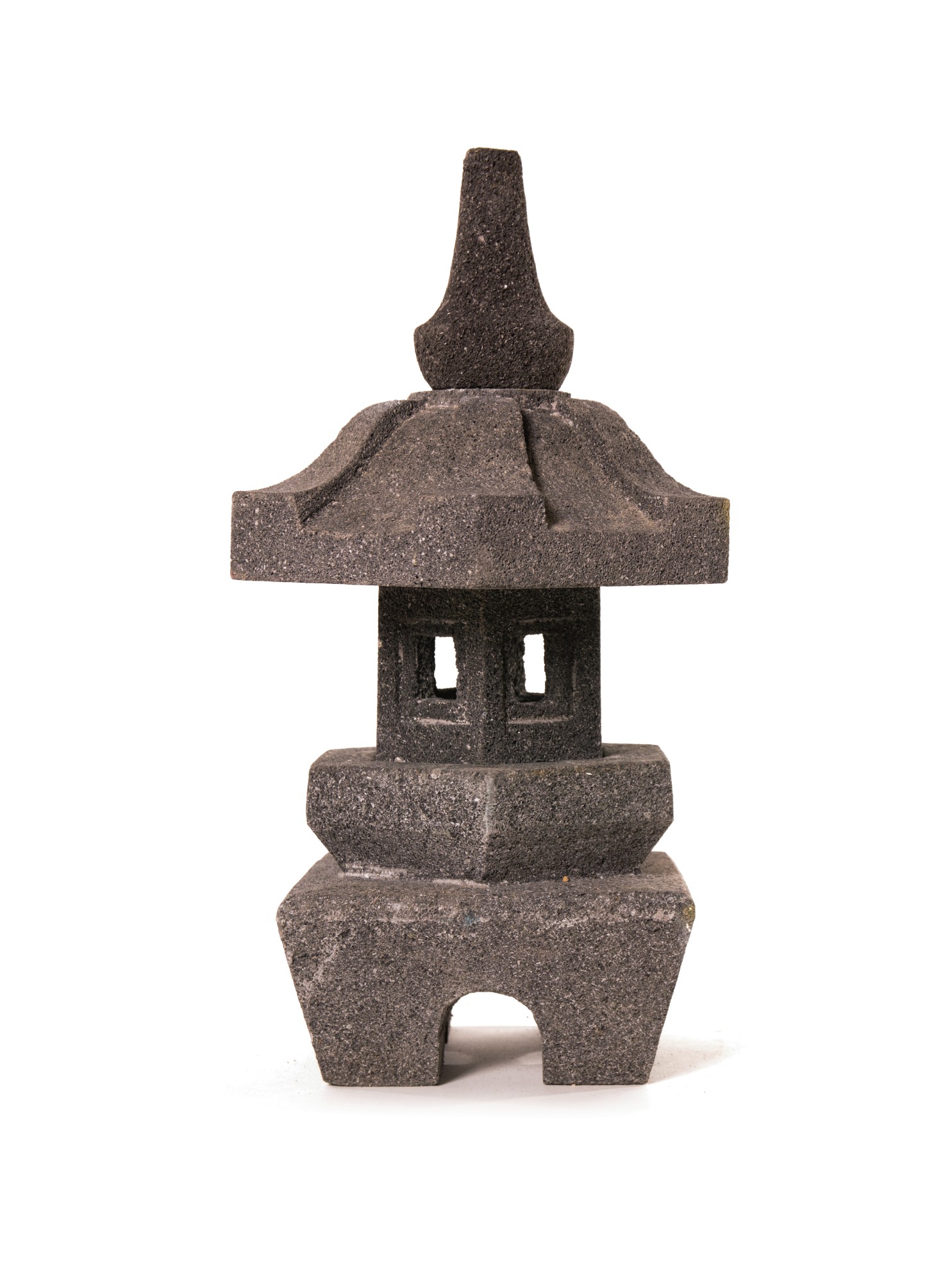 Tempelleuchte, grau, T 23 cm, B 23 cm, H 40 cm günstig bestellen