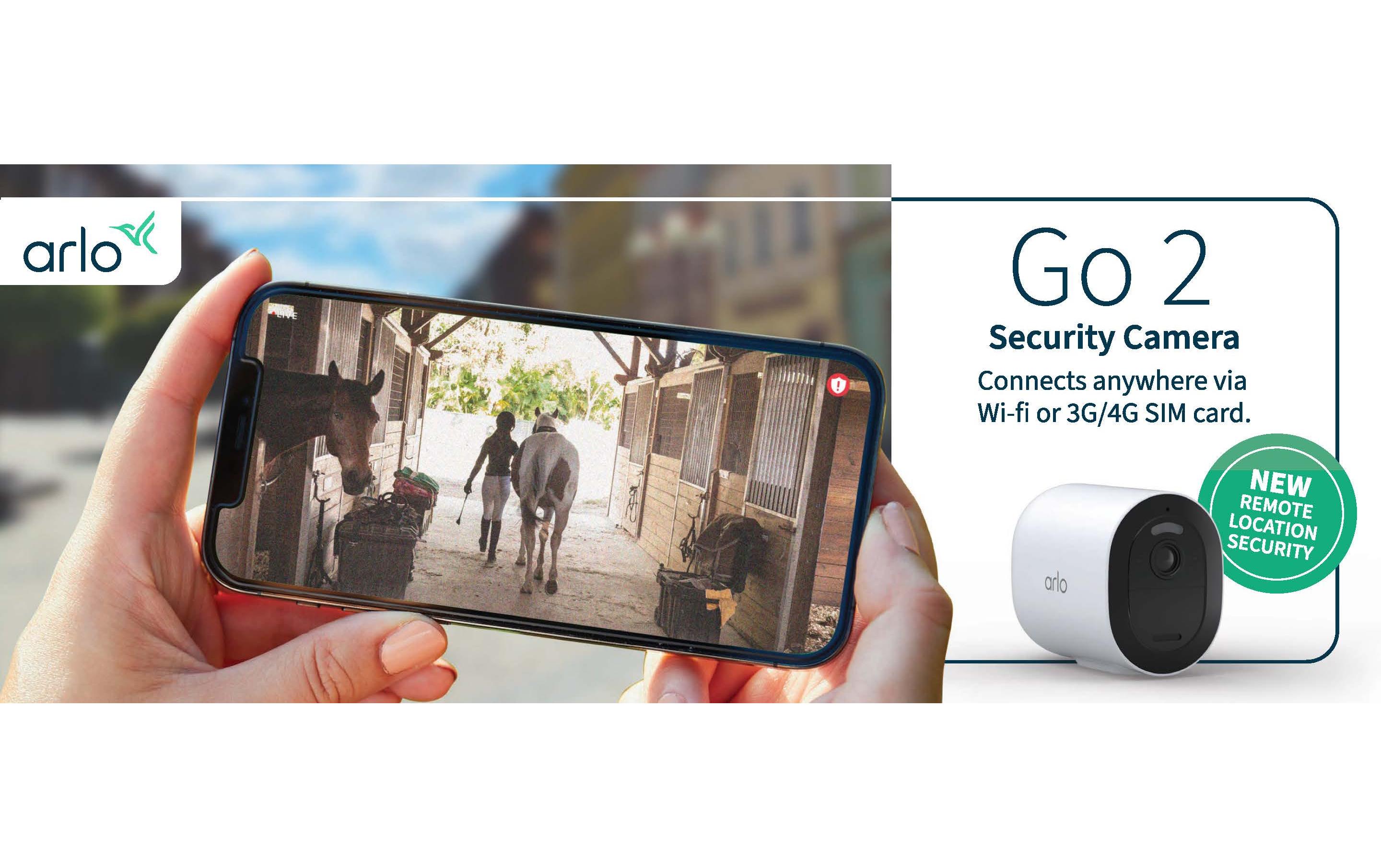 4G/LTE-Kamera Go 2 HD<br>Arlo Go 2