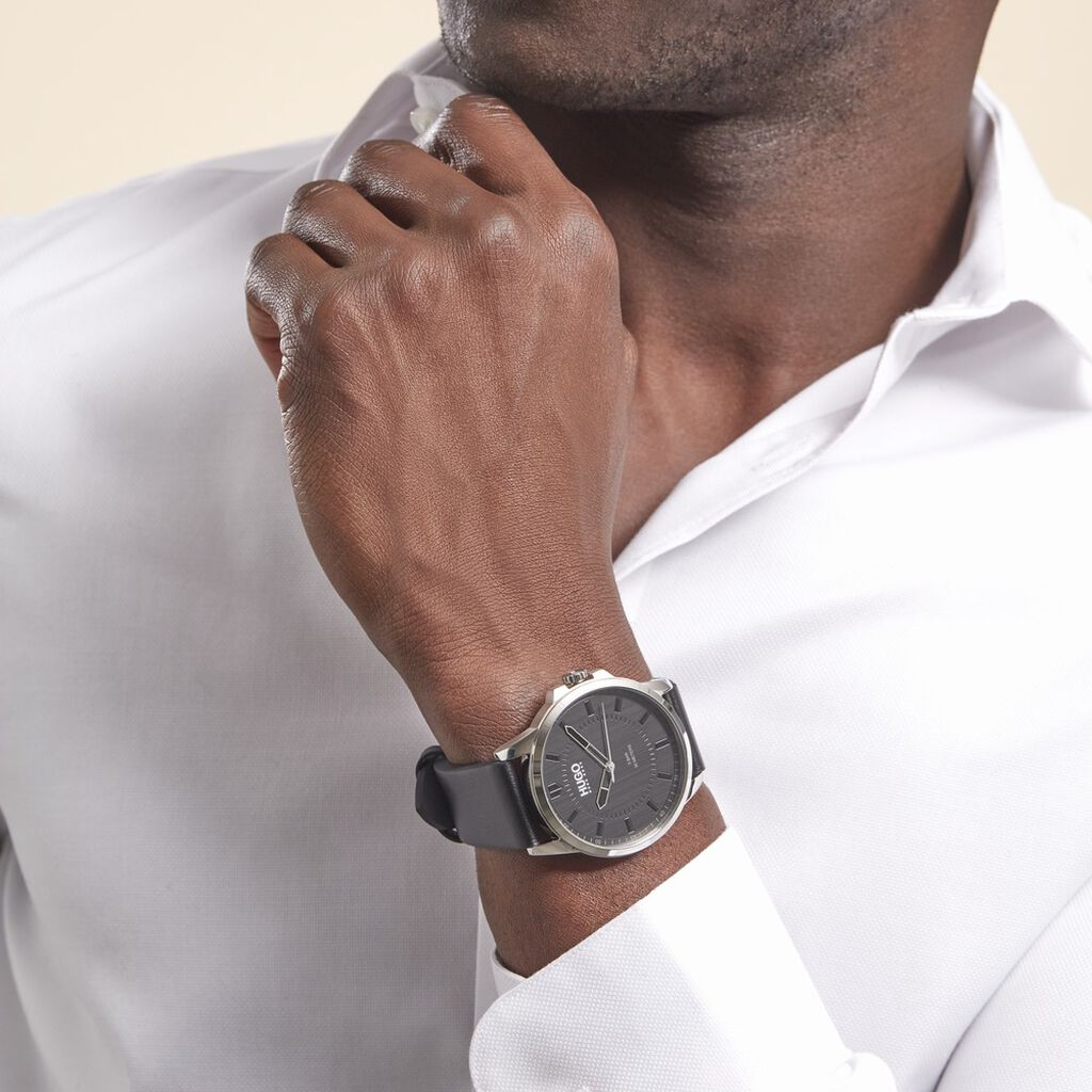 Montre Hugo First Noir