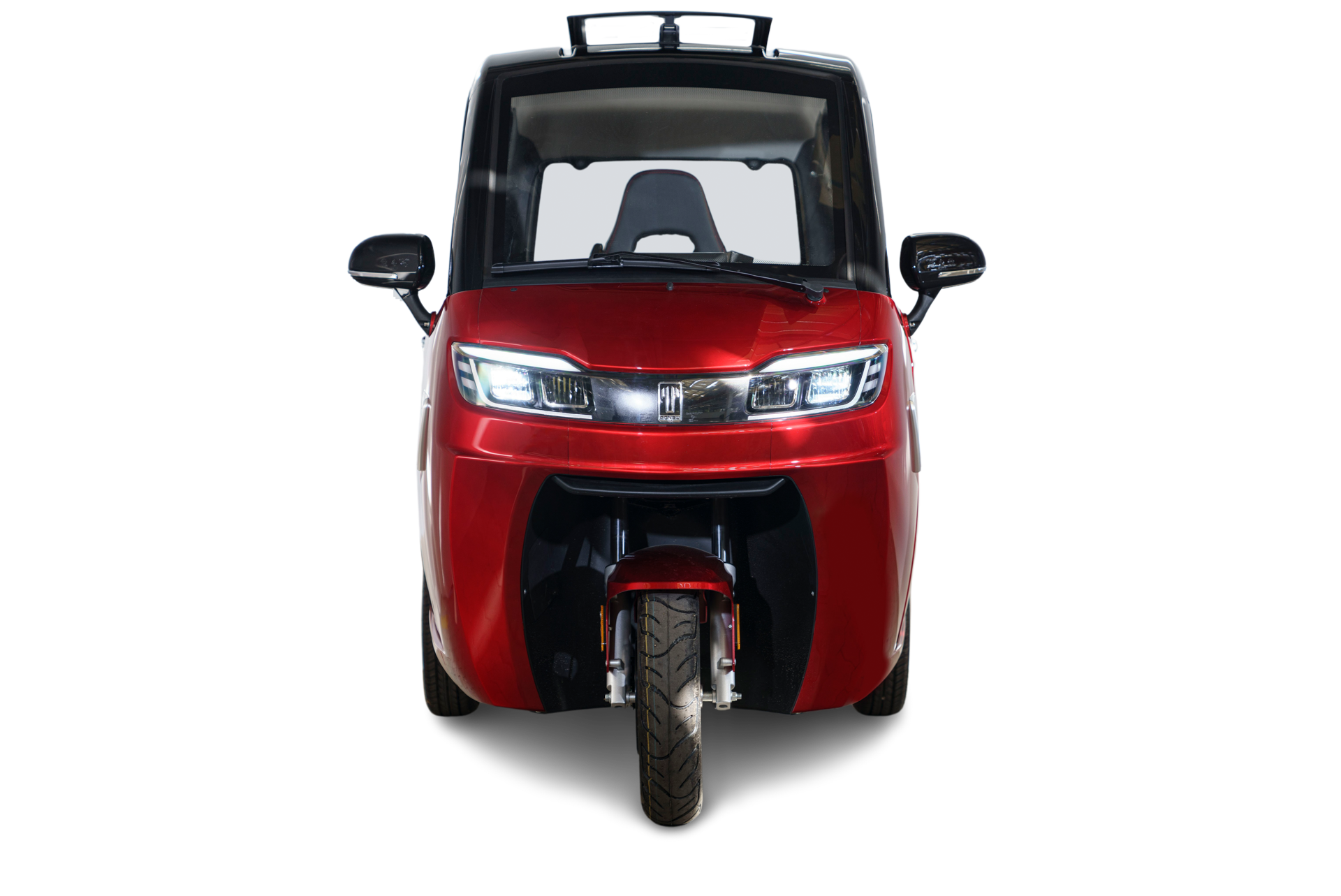 Stormborn V8 Kabinenroller - 45 km/h - 1,5 kW - Blei-Gel-Akku - dunkelblaumetallic