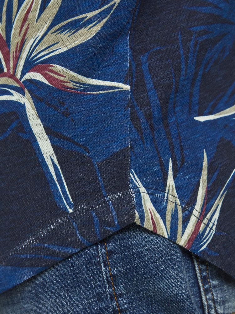 Jack & Jones  Florall Tee Crew Neck