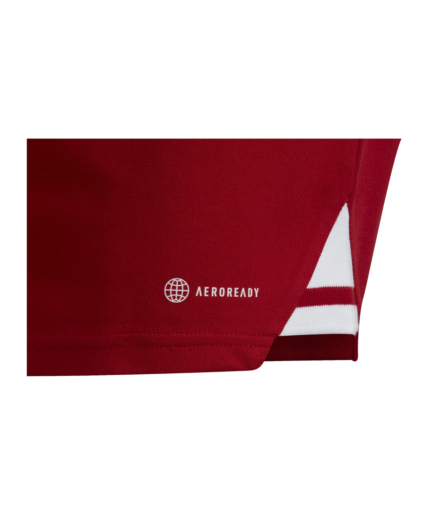 adidas Condivo 22 Poloshirt Kids Rot Weiss