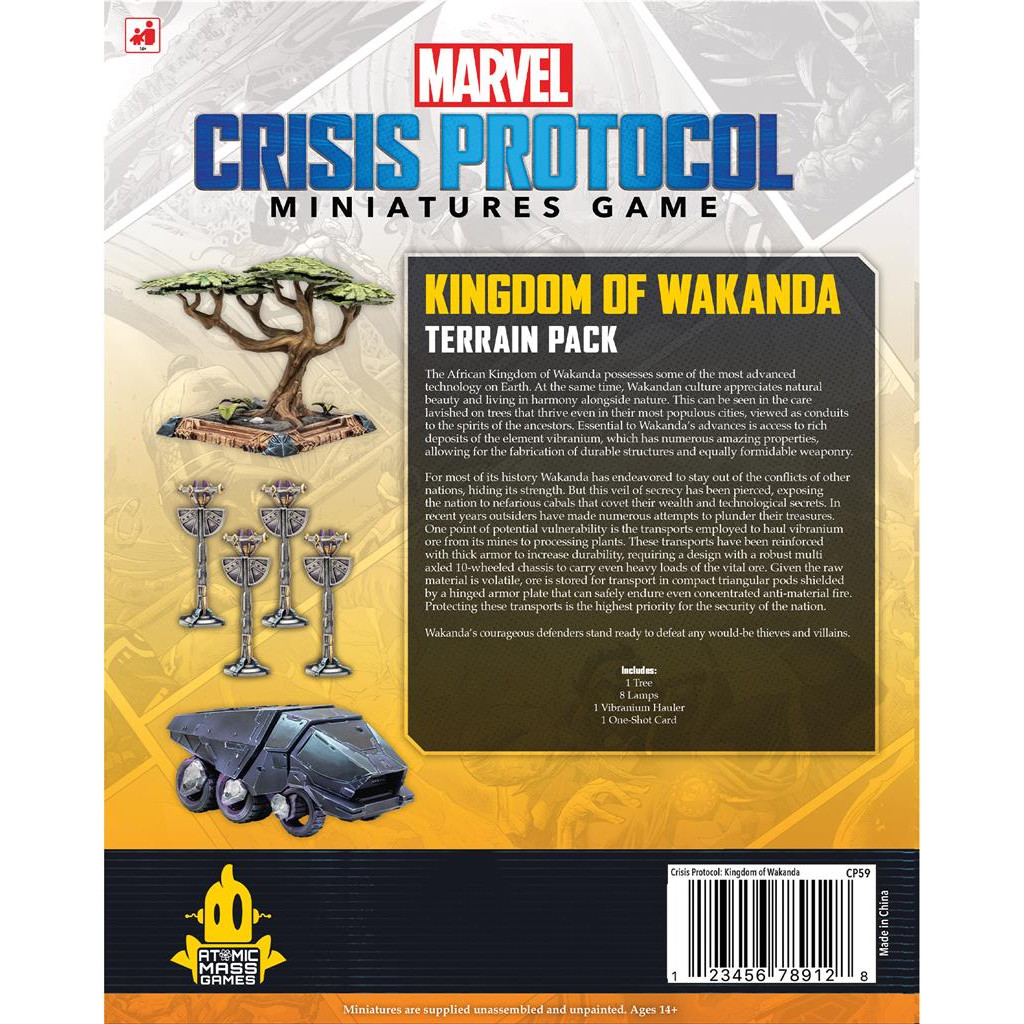 Marvel Crisis Protocol: Rivaux - Royaume du Wakanda