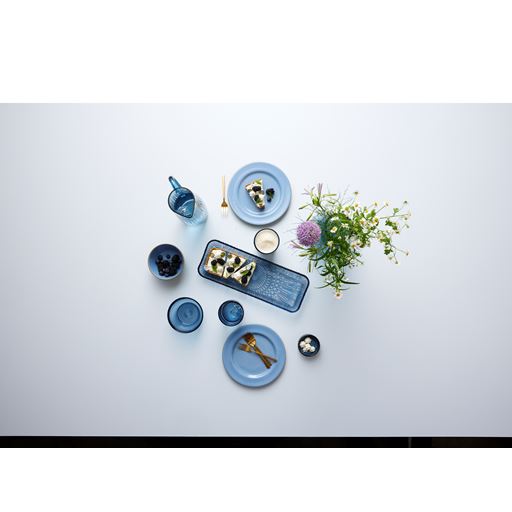 Bitz Kusintha Serveringsfad, Blue, 14x38 cm