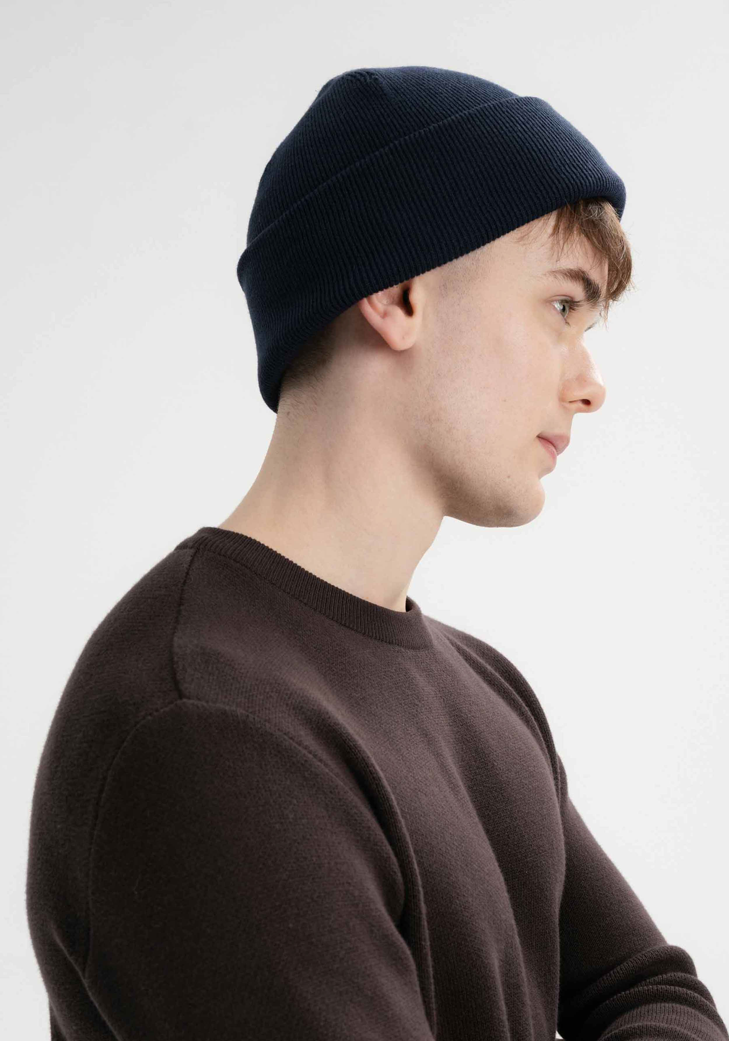 Mela Feinstrickmütze Himmat Navy