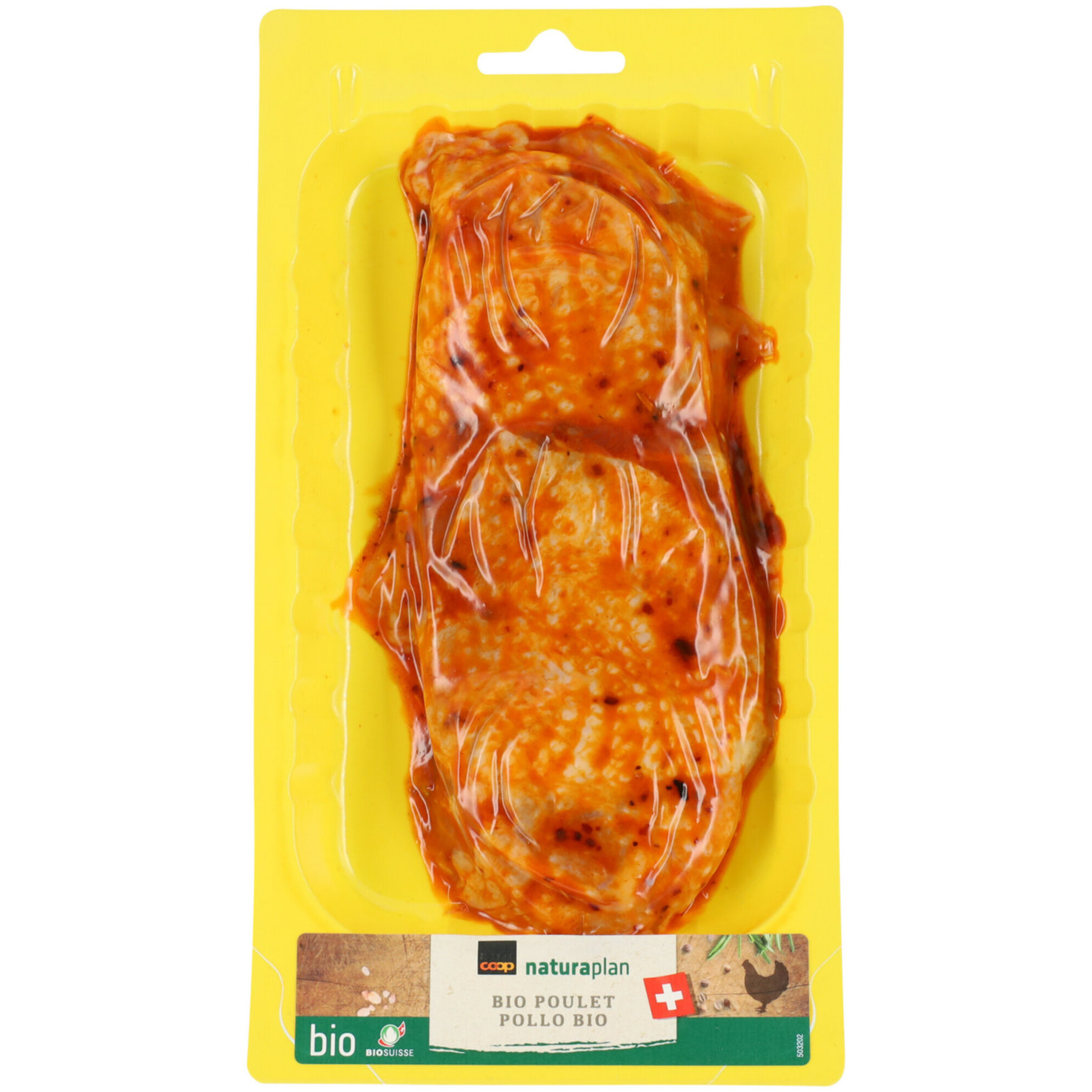 Naturaplan Bio Pouletschenkelsteak mariniert ca. 260g