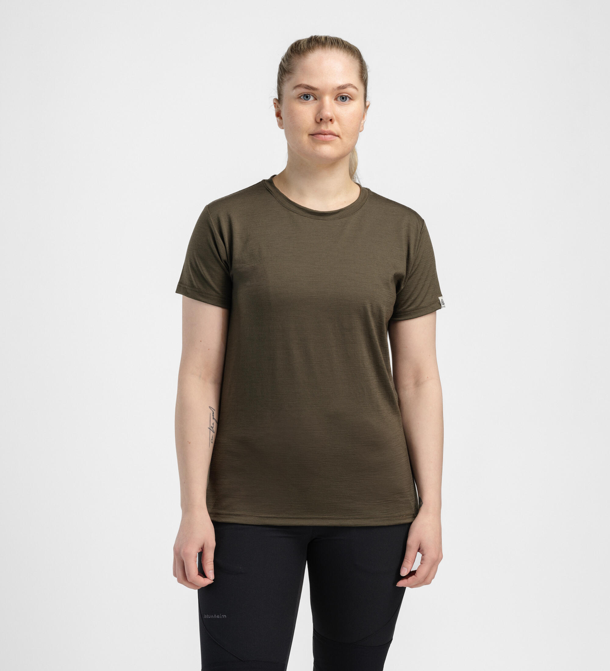 Aclima LightWool 180 Classic Tee Womens Tarmac