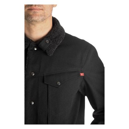 Veste Jean Pando Moto HUSKY - Noir