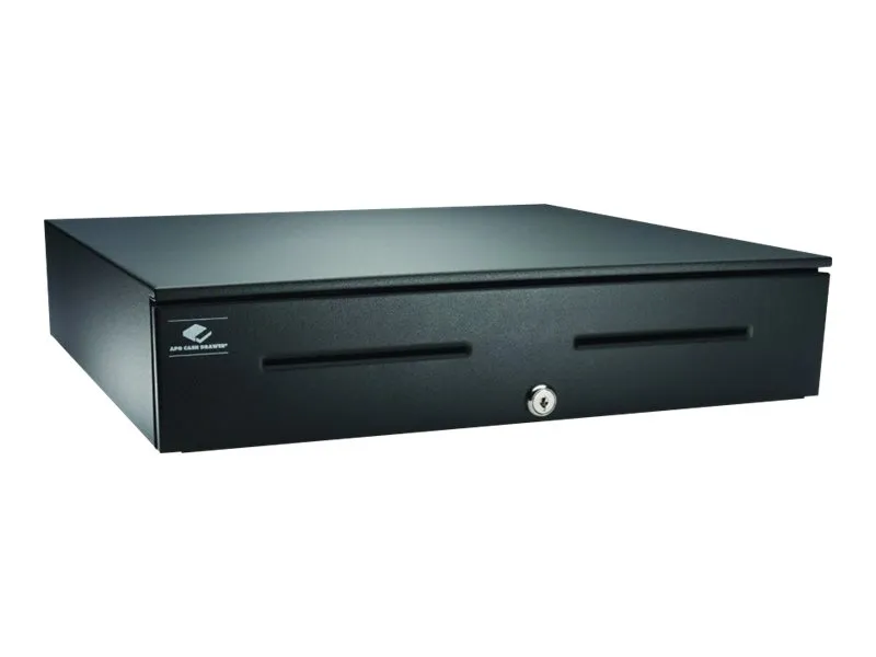 APG Series 4000 1816 - Elektronisk pengeskuffe - sort