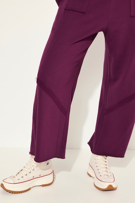 Sweat-Culotte, Ziernähte, Elastikbund, Biobaumwolle