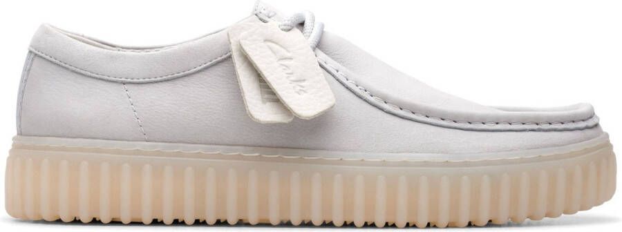 Clarks Torhill Lo heren veterschoen Wit