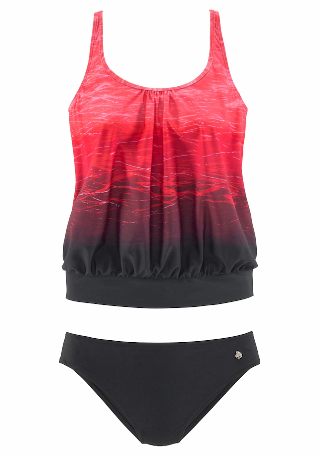 LASCANA Tankini , mit Batikoptik