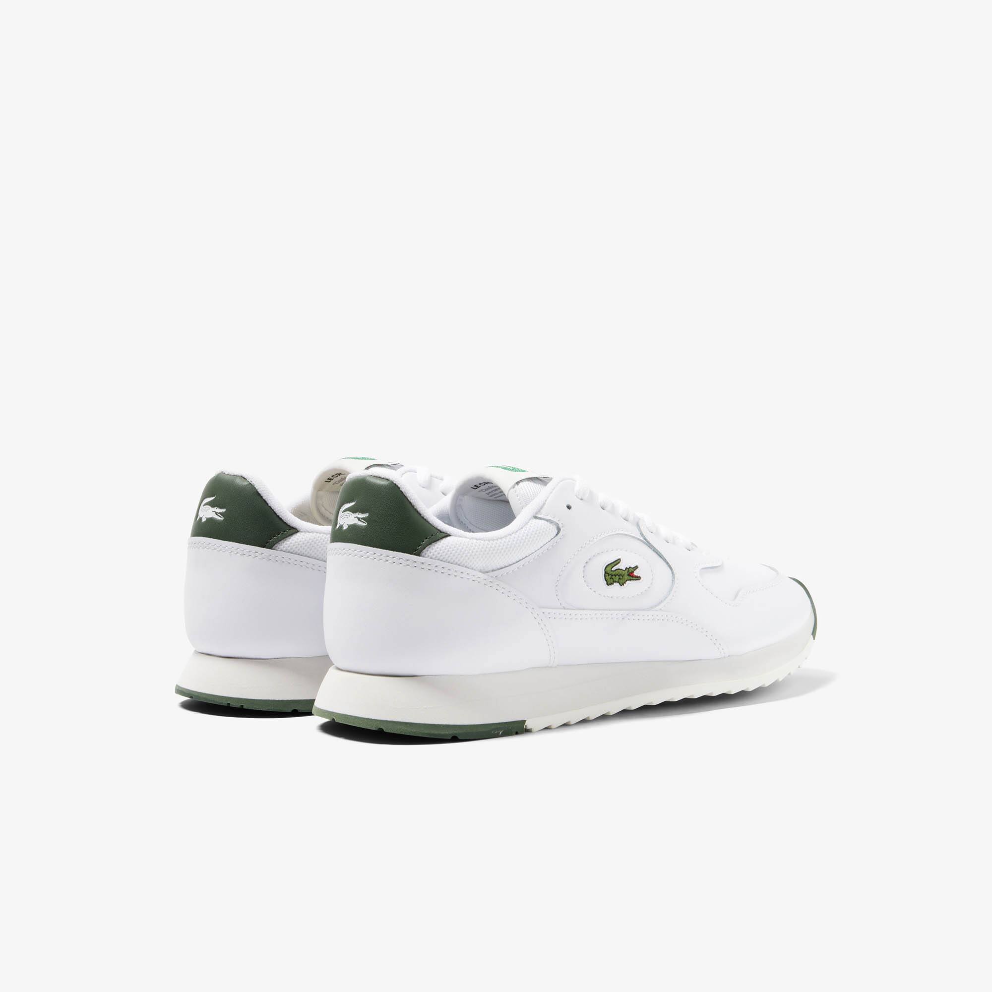 Herren-Sneakers Linetrack aus Leder Sneakers - Weiss - Lacoste - Herren