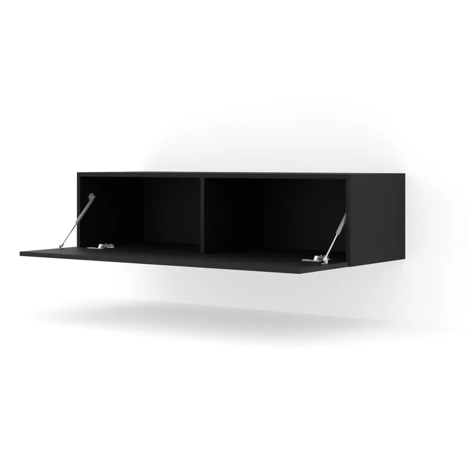 TV-meubel Bingo - zwart mat - 120x40x30cm