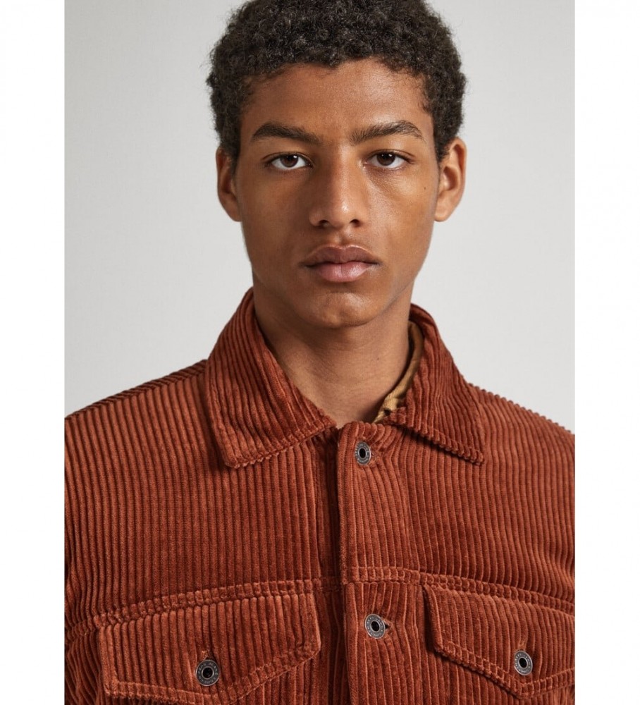 Jaqueta marrom Pepe Jeans Barnet