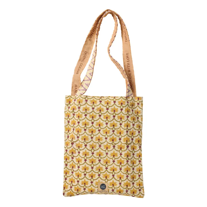 Doing Goods Plaid Dani et totebag en coton