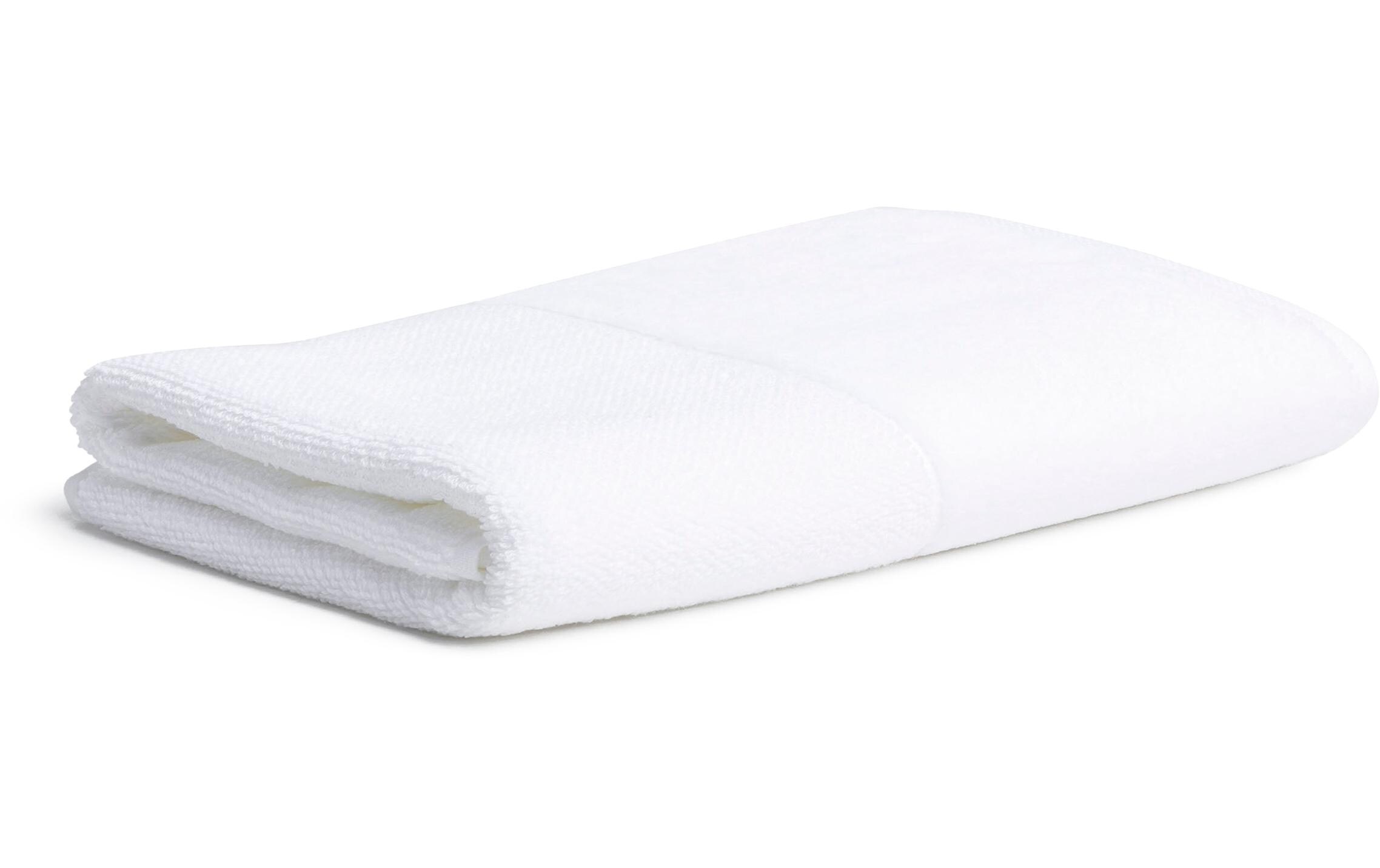 Duschtuch Bamboo Luxe 80 x 150 cm, WeissWeiches Frotteetuch