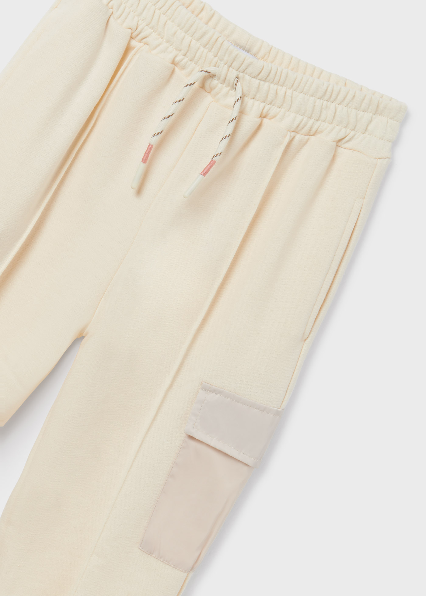 Calças de moletom de lã para meninas
