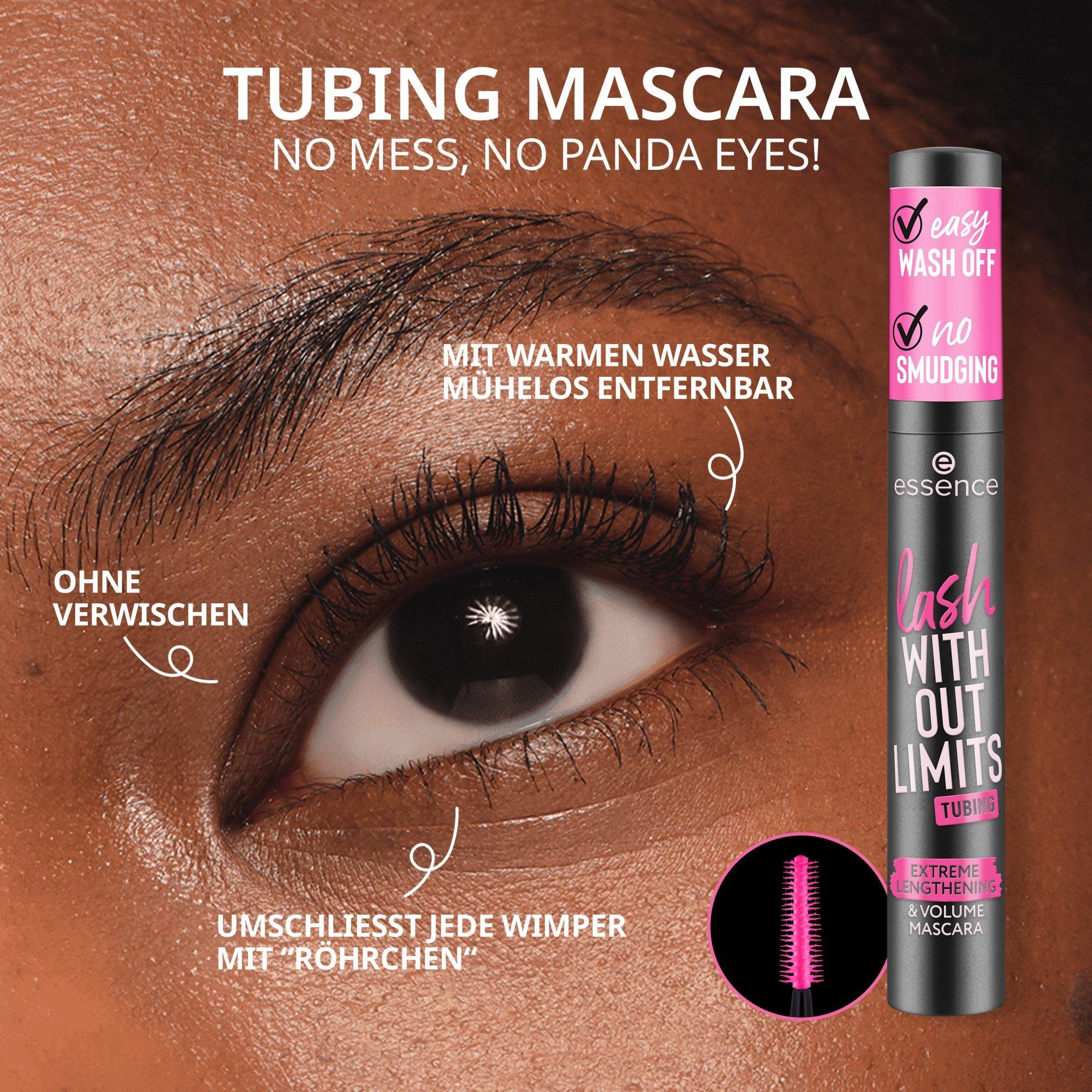 lash WITHOUT LIMITS TUBING Extreme Lengthening & Volume Mascara