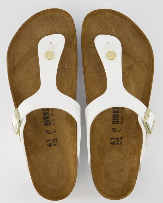 Birkenstock Gizeh Zehentrenner in Weiß