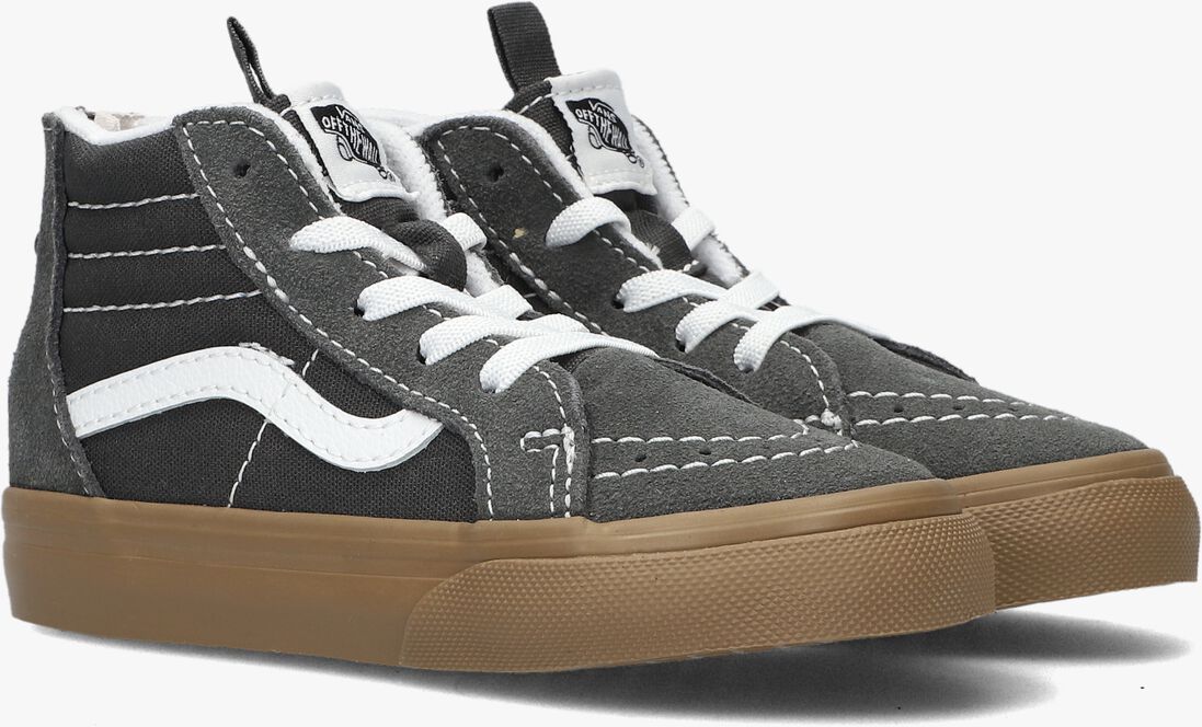 VANS grijze vans hoge sneaker td sk8-hi zip