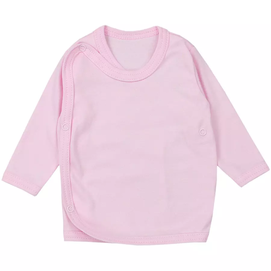 TupTam Baby Mädchen Wickelshirt Langarm 5er Set rosagelb